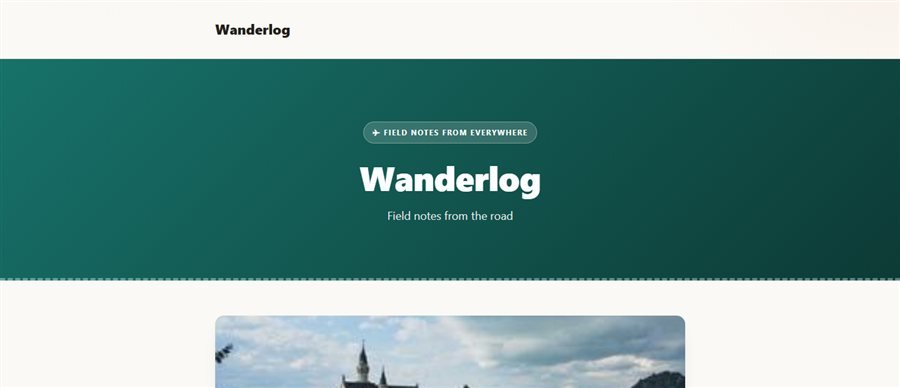 Wanderlog preview